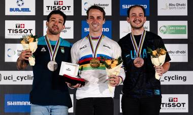 José "Maligno" Torres subcampeón mundial de bmx en Abu Dhabi