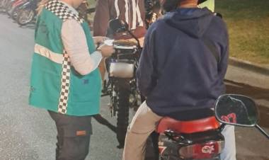 Operativos de control en la ciudad: el fin de semana se retuvieron 62 vehículos