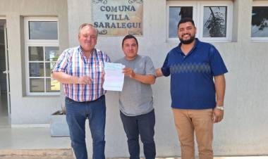 Michlig visitó las localidades de Ñanducita, La Lucila y Villa Saralegui para recorrer obras y acercar respuestas gubernamentales