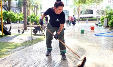 La Municipalidad comienza a contar con placeros para mantener doce espacios verdes