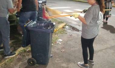 Santa Fe más limpia: se recolectaron más de 900 kilos de residuos luego de eventos masivos