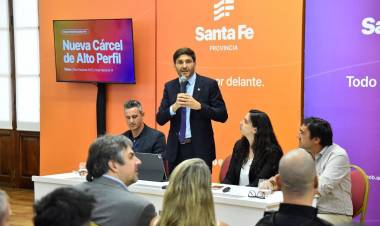 Diego Leone: "La de Piñero será la cárcel más moderna del país"