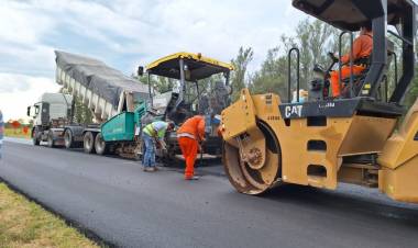 “Un día histórico”: Con una inversión de $25 mil millones de pesos “La Provincia” finalizó la pavimentación de la RP39