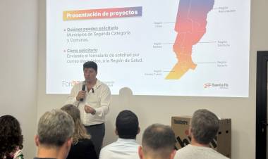 En el Departamento General López: Provincia presentó su nuevo programa para reparaciones en edificios de salud