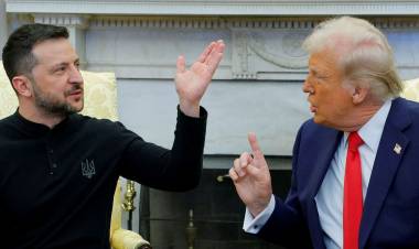 "Estás jugando con la Tercera Guerra Mundial": máxima tensión entre Donald Trump y Volodimir Zelenski
