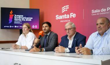 Pullaro encabezó la primera reunión del Comité Organizador Local de los Juegos Odesur 2026