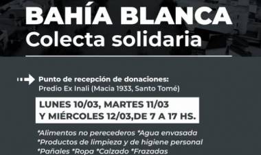 Santo Tomé por Bahía Blanca