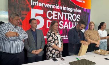 Provincia destina $2.000 millones para la reparación de cinco centros de salud del Departamento Rosario