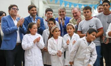 Pullaro: “La obra pública es desarrollo, genera trabajo, crecimiento económico y nos iguala”