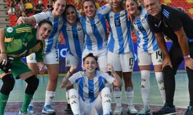 La Selección argentina de futsal femenino se clasificó a la final de la Copa América
