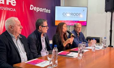 Santa Fe será sede del primer Congreso de Dirigentes Deportivos 