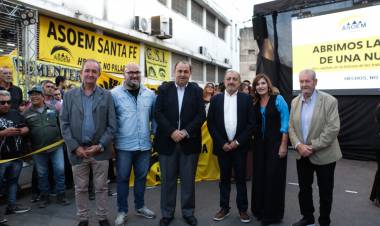 El intendente Poletti participó de la inauguración de la nueva sede de ASOEM
