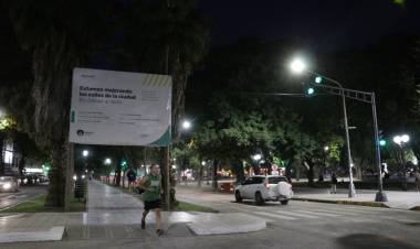 Se reparó el hundimiento de Bulevar Gálvez al 1600 y quedó habilitado el tránsito