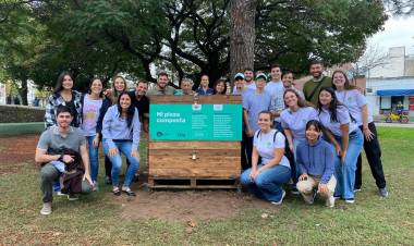 Por una Santa Fe más Limpia, la Municipalidad lanzó el programa “Mi plaza composta”