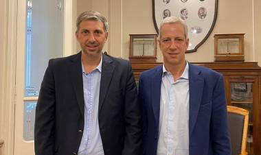 Scarpin busca articular proyectos con la Bolsa de Comercio de Santa Fe