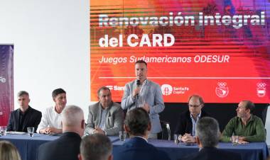 Juegos Suramericanos 2026: cinco ofertas para las obras de renovación del CARD en Santa Fe