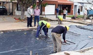 Poletti: “Estamos bacheando los lugares más críticos de la ciudad”