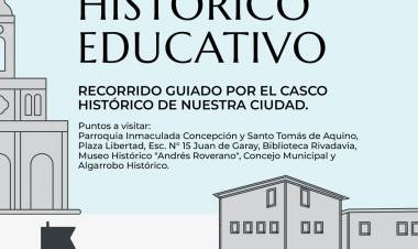 Continúan abiertas las inscripciones para participar del Circuito Histórico Educativo