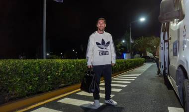 Messi se sumó a la Selección argentina: “Ya estamos en casa”