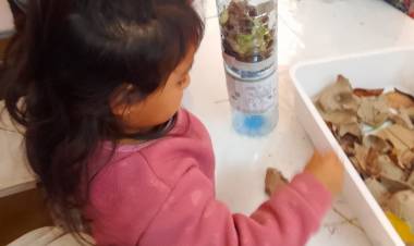 Se entregó una compostura en el marco de Eco escuelas al CAF 28