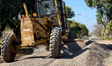 Avanzan los planes viales en Santo Tomé
