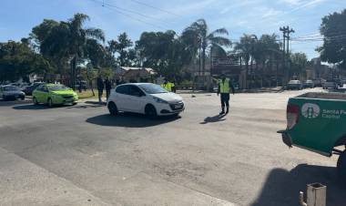 Se habilitó el tránsito en Bulevar Pellegrini mano sur