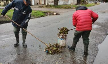 La Municipalidad continúa con el monitoreo y mantenimiento del sistema de drenaje