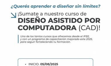 El IFEE lanza su curso de Diseño Asistido por Computadora (CAD) con un programa renovado