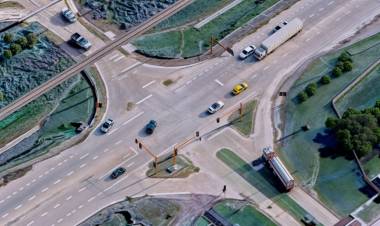 En Agosto comienza a funcionar la semaforizacion del Aeropuerto y parque industrial de Sauce Viejo