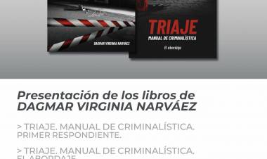 Presentación de libros de Dagmar Virginia Narváez en el Centro Cultural Municipal