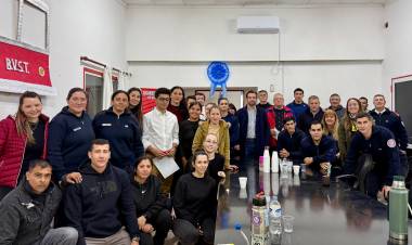 Quedó oficialmente habilitado el Cuartel de Bomberos Voluntarios de Santo Tomé