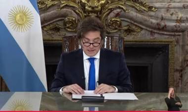 Las principales frases de Javier Milei en su discurso en cadena nacional