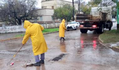 La Municipalidad trabaja Frente a las condiciones climáticas que afectan a nuestra ciudad