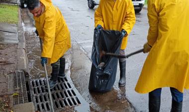 Informe de lluvias en la capital provincial 