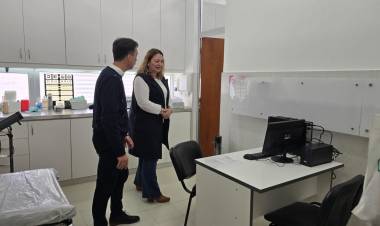 Casilda: el gobierno provincial reabrió el Centro de Salud Julio Maiztegui tras una completa refacción