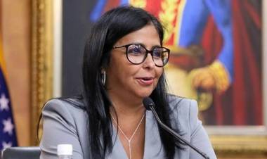 Vicepresidenta venezolana alertó sobre la avanzada belicista de Estados Unidos
