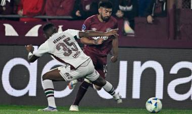 Agónico triunfo de Lanús frente a Fluminense en los cuartos de final de la Copa Sudamericana