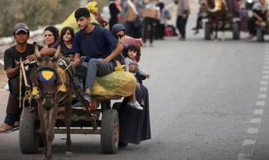 Cerca de 48.000 personas huyeron de Gaza por la ofensiva de Israel