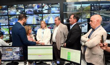 Destacaron el trabajo conjunto entre el Centro de Monitoreo, la GSI y el 911