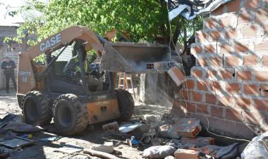 Ley de Microtráfico: Cococcioni supervisó el derribo de un nuevo búnker de venta de estupefacientes en Rosario