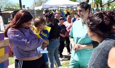 Salud Sexual Integral: se realizó una jornada de prevención en barrio El Abasto