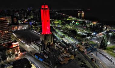En Rosario, más de 35.000 personas encendieron la cuenta regresiva de los Juegos Suramericanos 2026
