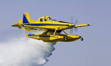 Santa Fe adjudicó la compra de un avión hidrante para combatir incendios