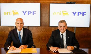 YPF firmó acuerdo con empresa italiana para potenciar exportaciones de Vaca Muerta