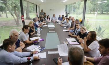 Poletti se reunió con vecinalistas del Distrito Norte