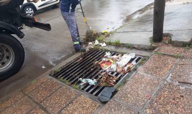 Santo Tomé, la Municipalidad trabaja ante las condiciones climáticas que afectaron a la ciudad