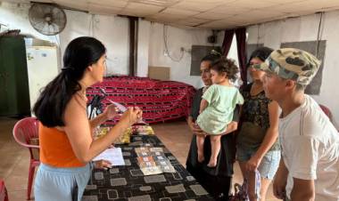 Se realizó con éxito una nueva jornada del Programa Municipal contra la Malnutrición Infantil en barrio Las Vegas