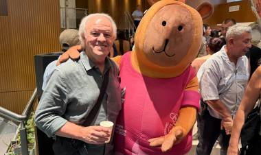 Juegos Suramericanos: Capi protagonista en la alfombra roja de Mar del Plata