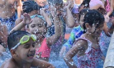 En San Justo los pibes ya disfrutan de las colonias de verano