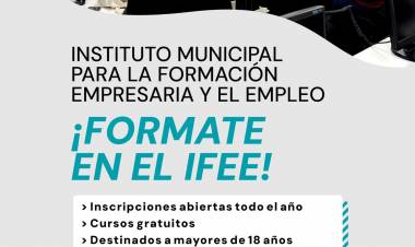 El Instituto Municipal para la Formación Empresaria y el Empleo presenta su oferta académica 2026